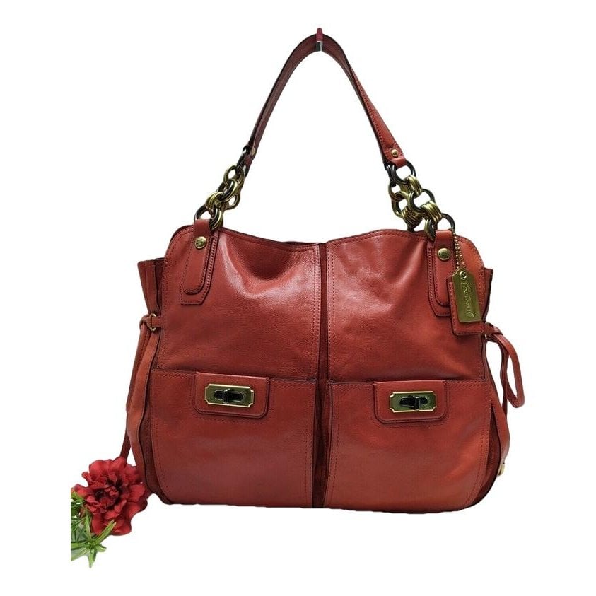 Leather satchel