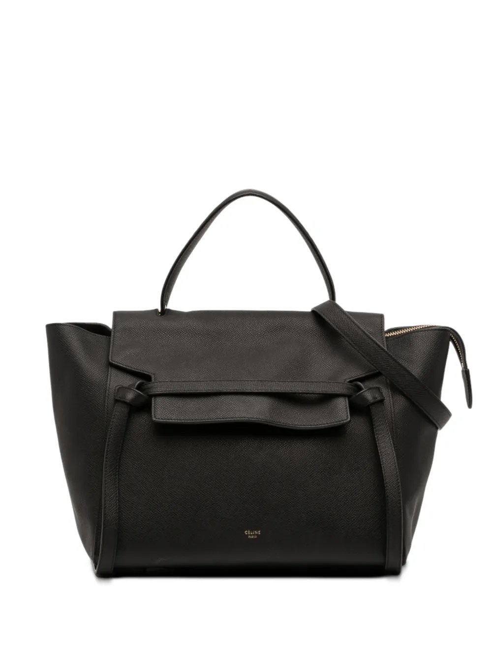 2015 Mini Grained Calfskin Belt satchel