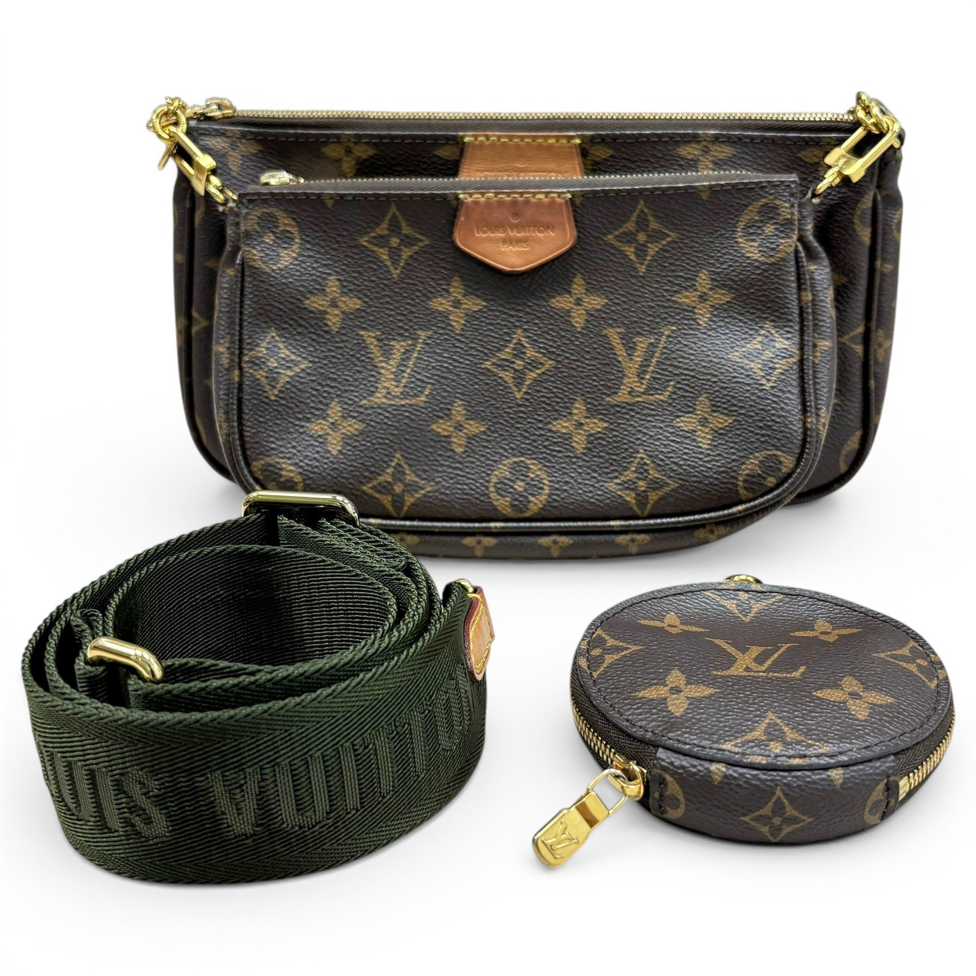 Multi Pochette Accessoires leather handbag