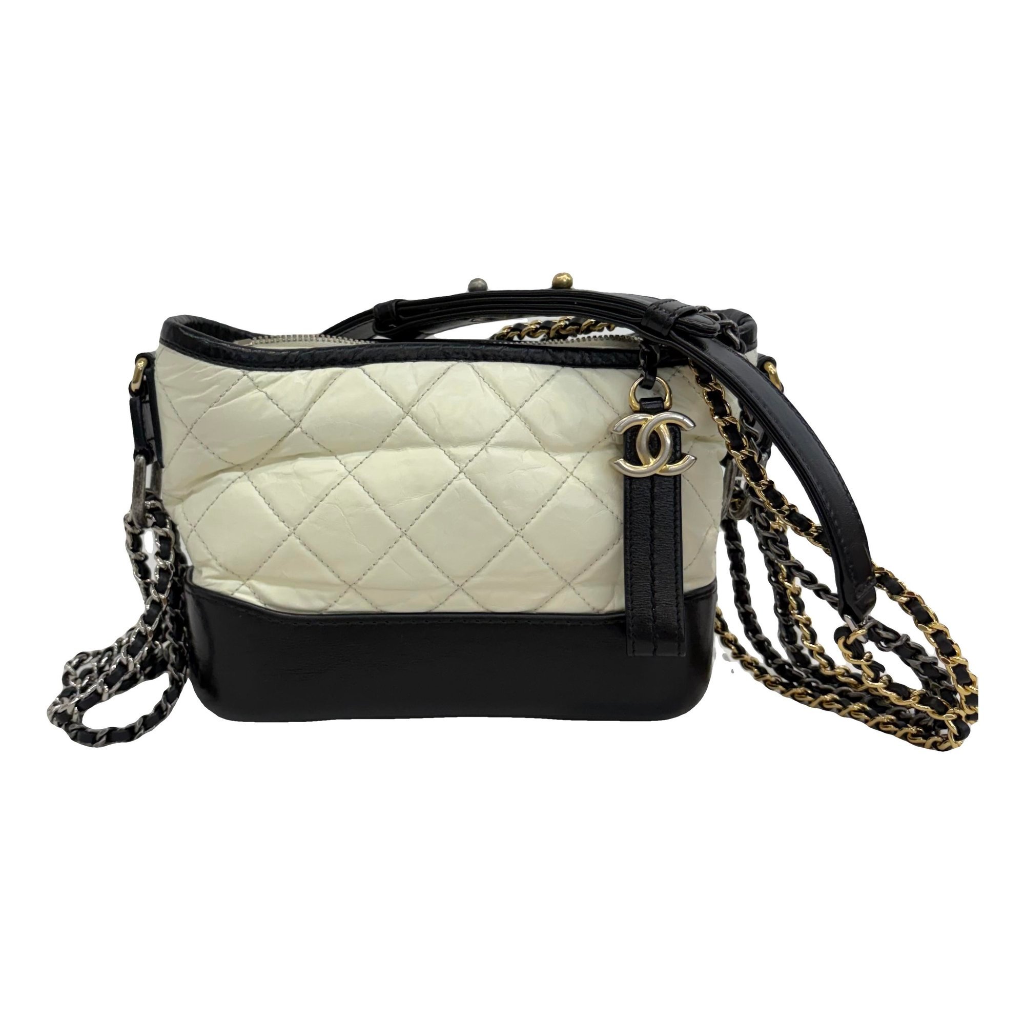 Gabrielle pony-style calfskin handbag