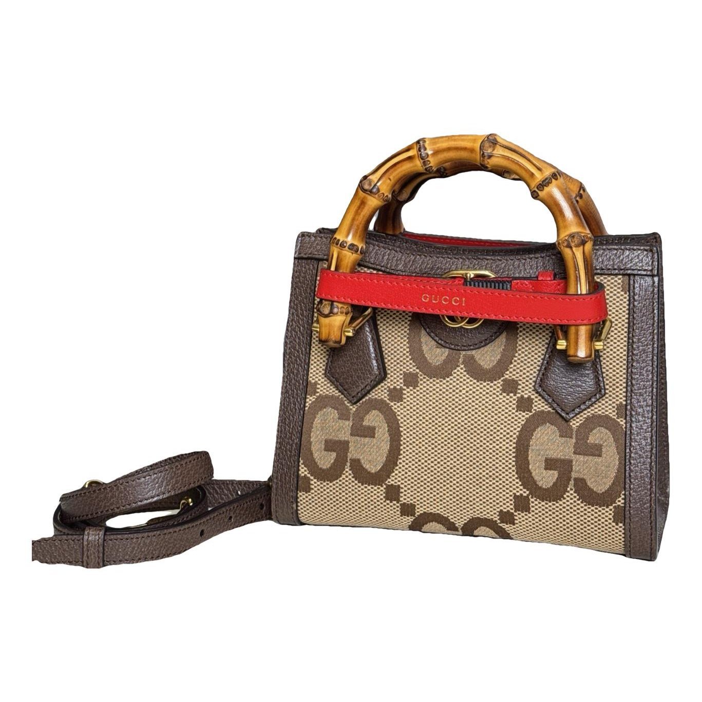 Diana Bamboo leather tote