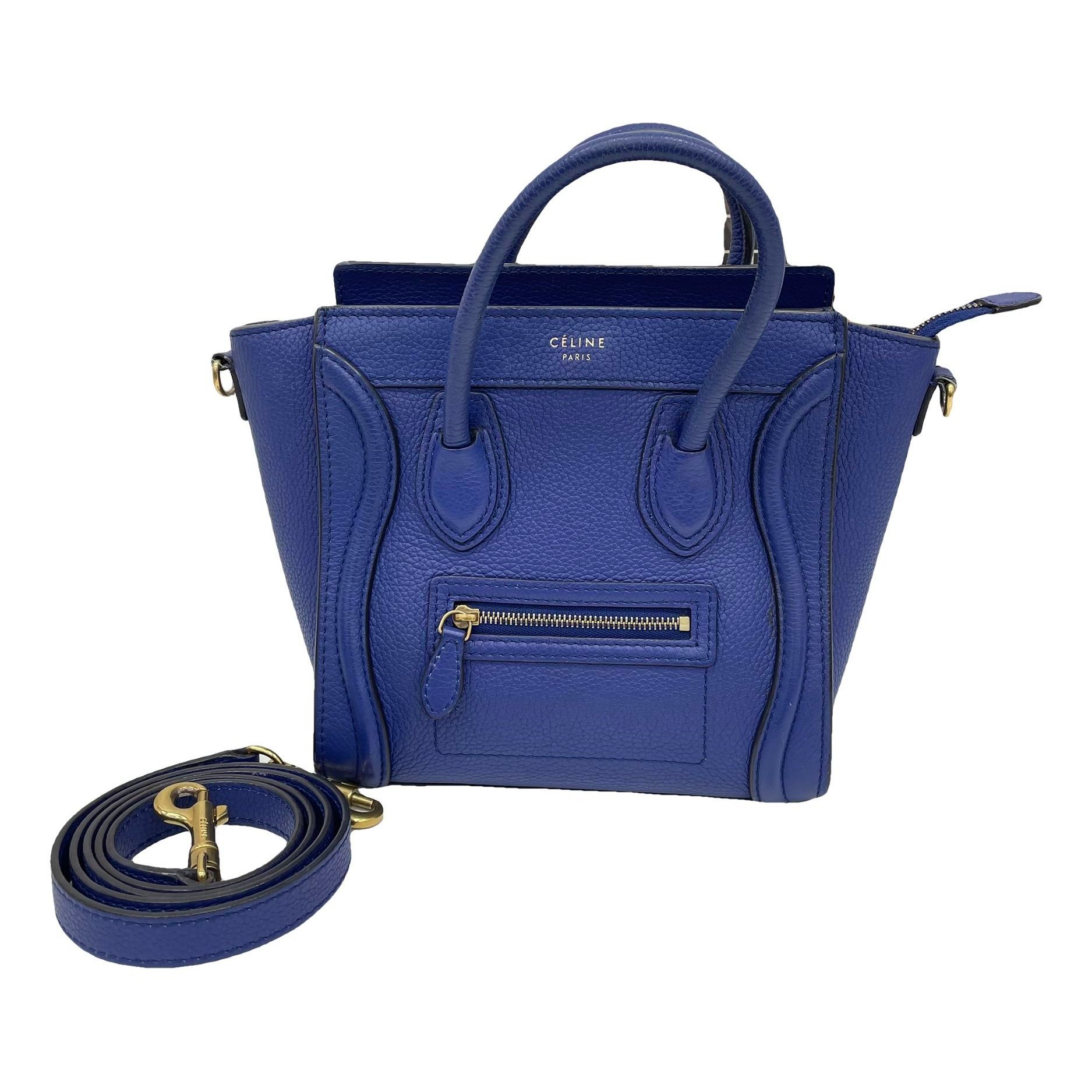 Nano Luggage leather handbag