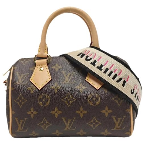 Nano Speedy / Mini HL leather handbag