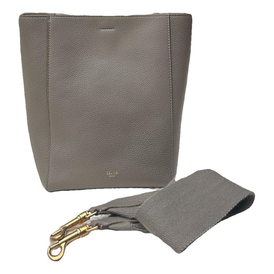 Seau Sangle leather tote