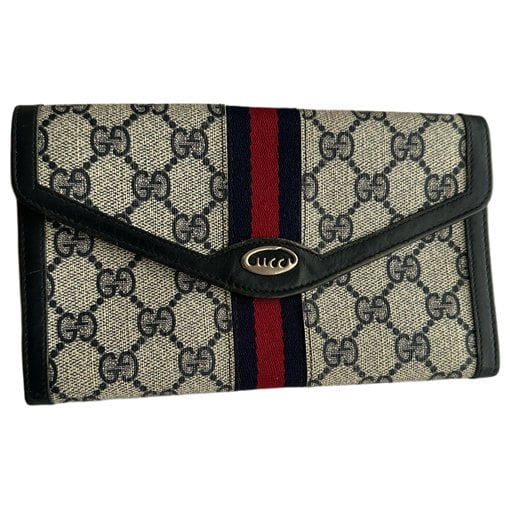 Ophidia leather clutch bag