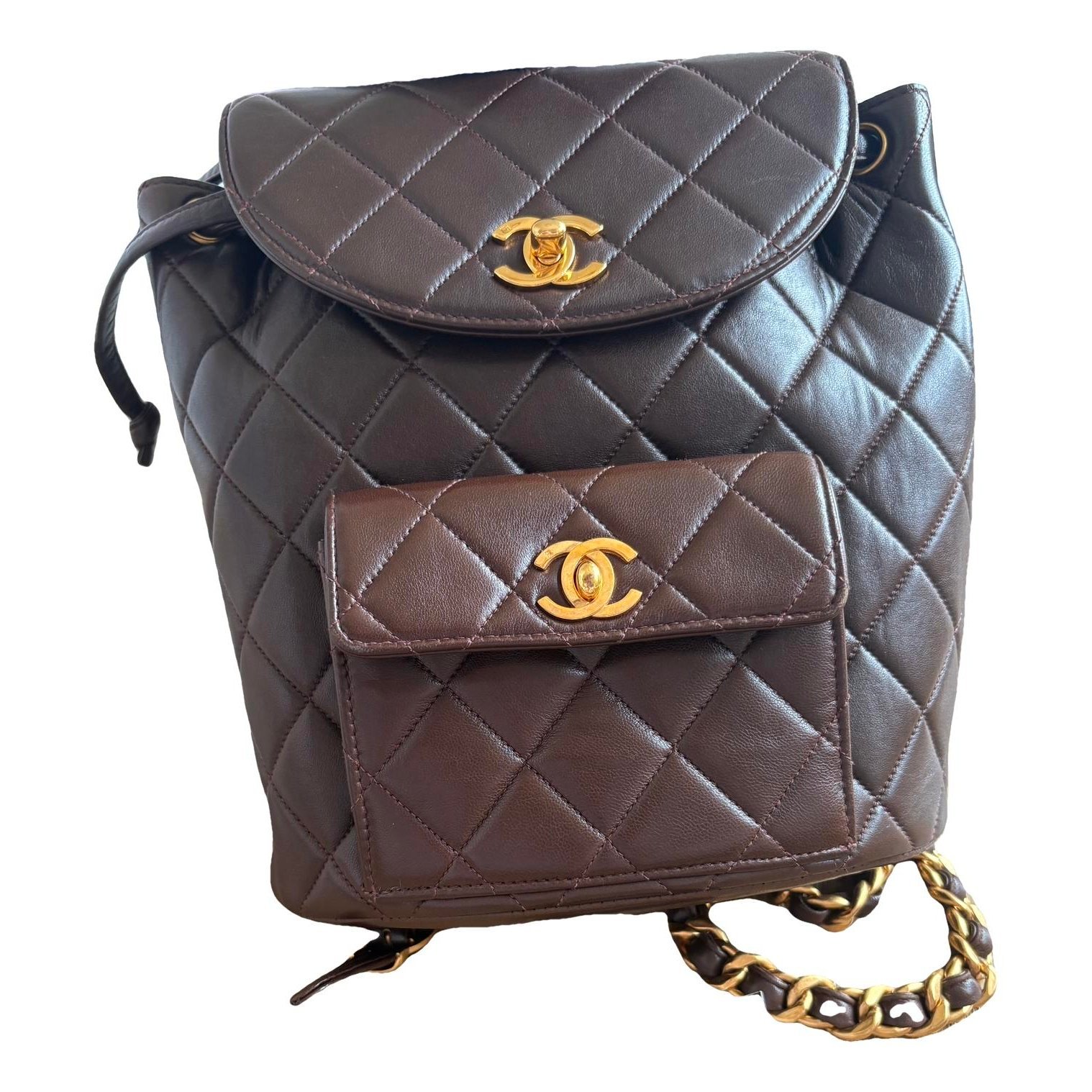 Duma leather backpack