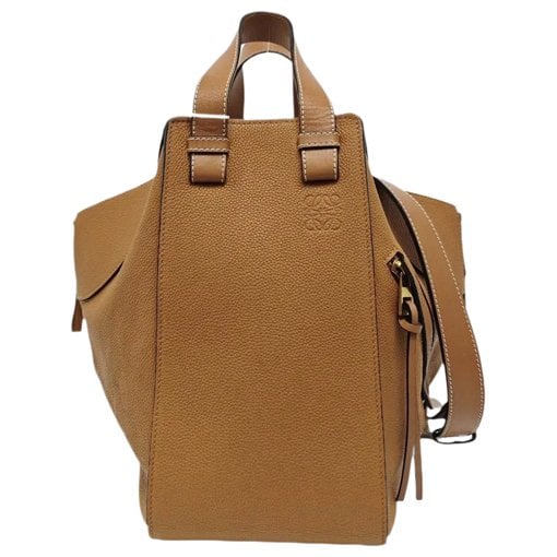 Hammock leather crossbody bag