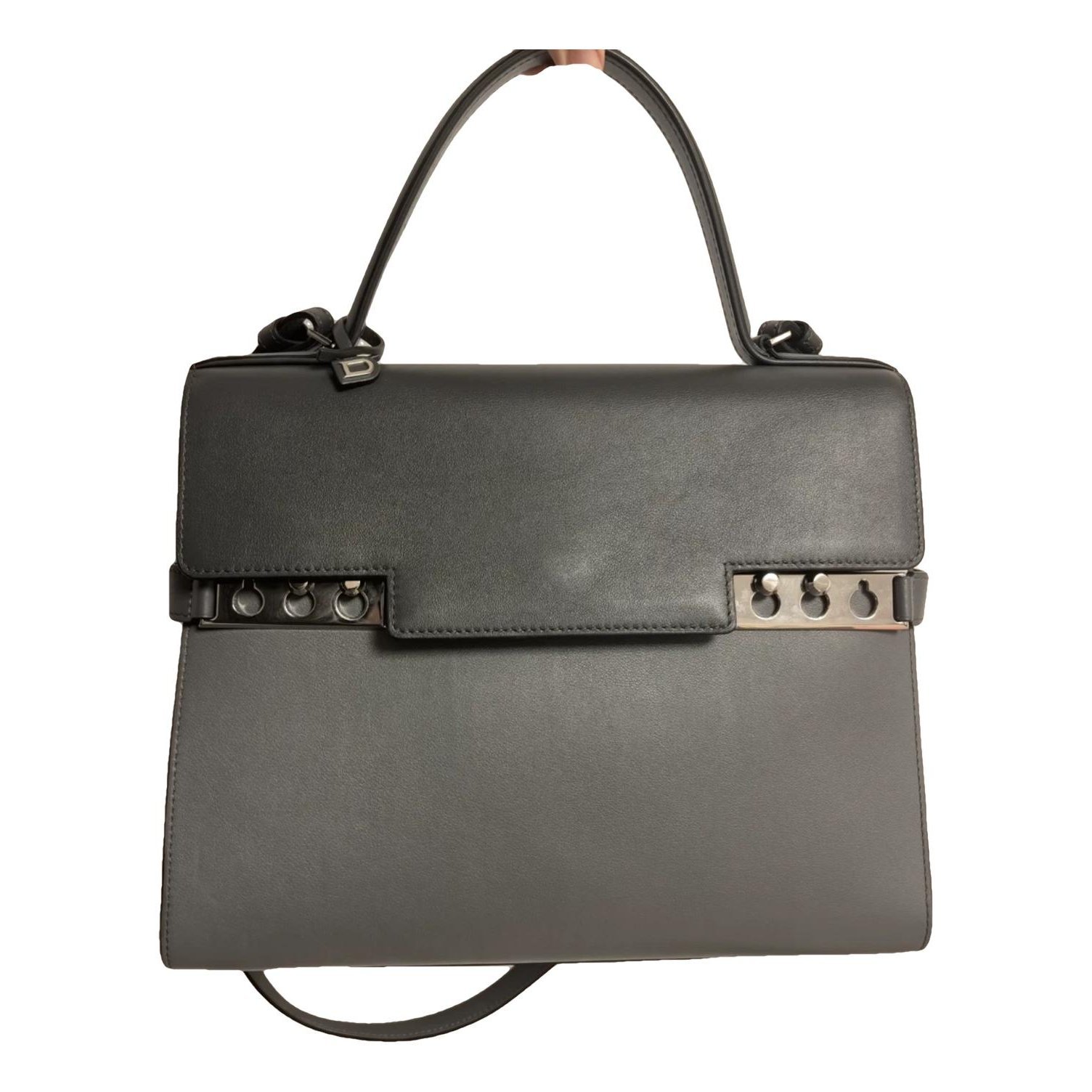 Tempête leather handbag