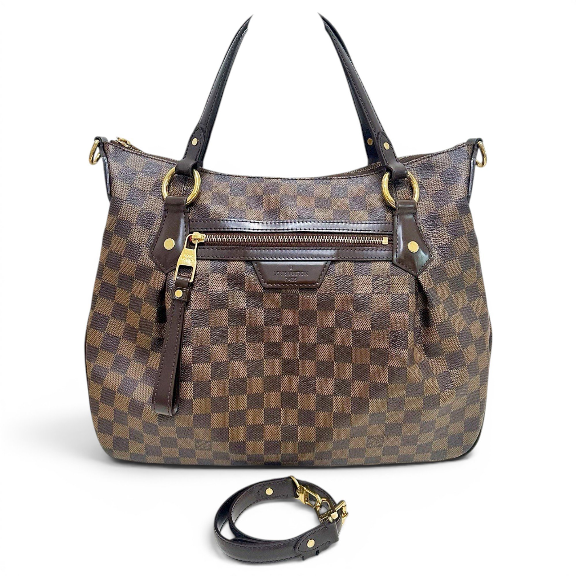 Evora leather handbag