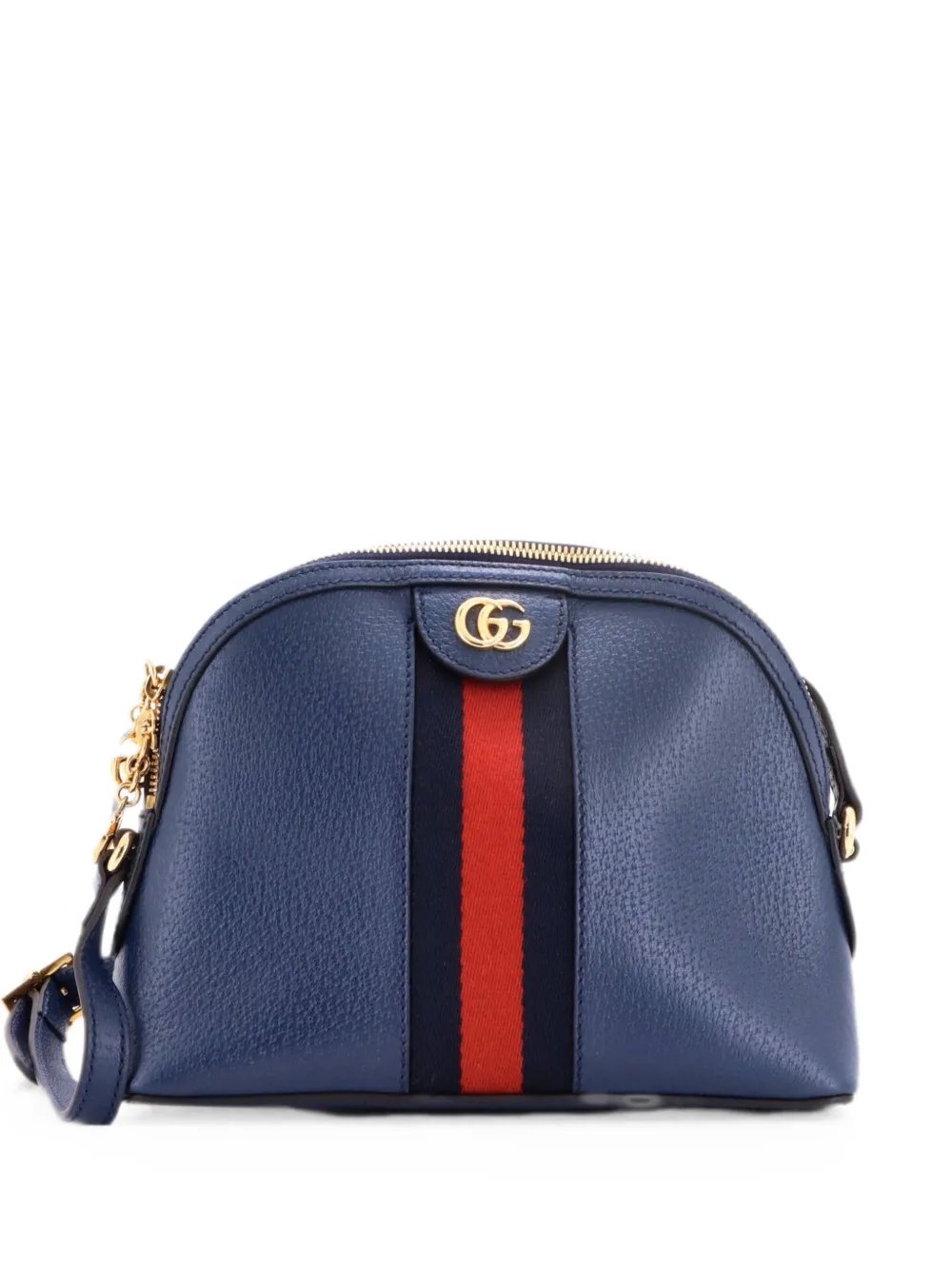 Ophidia Dome Shoulder Bag Leather Small crossbody bag