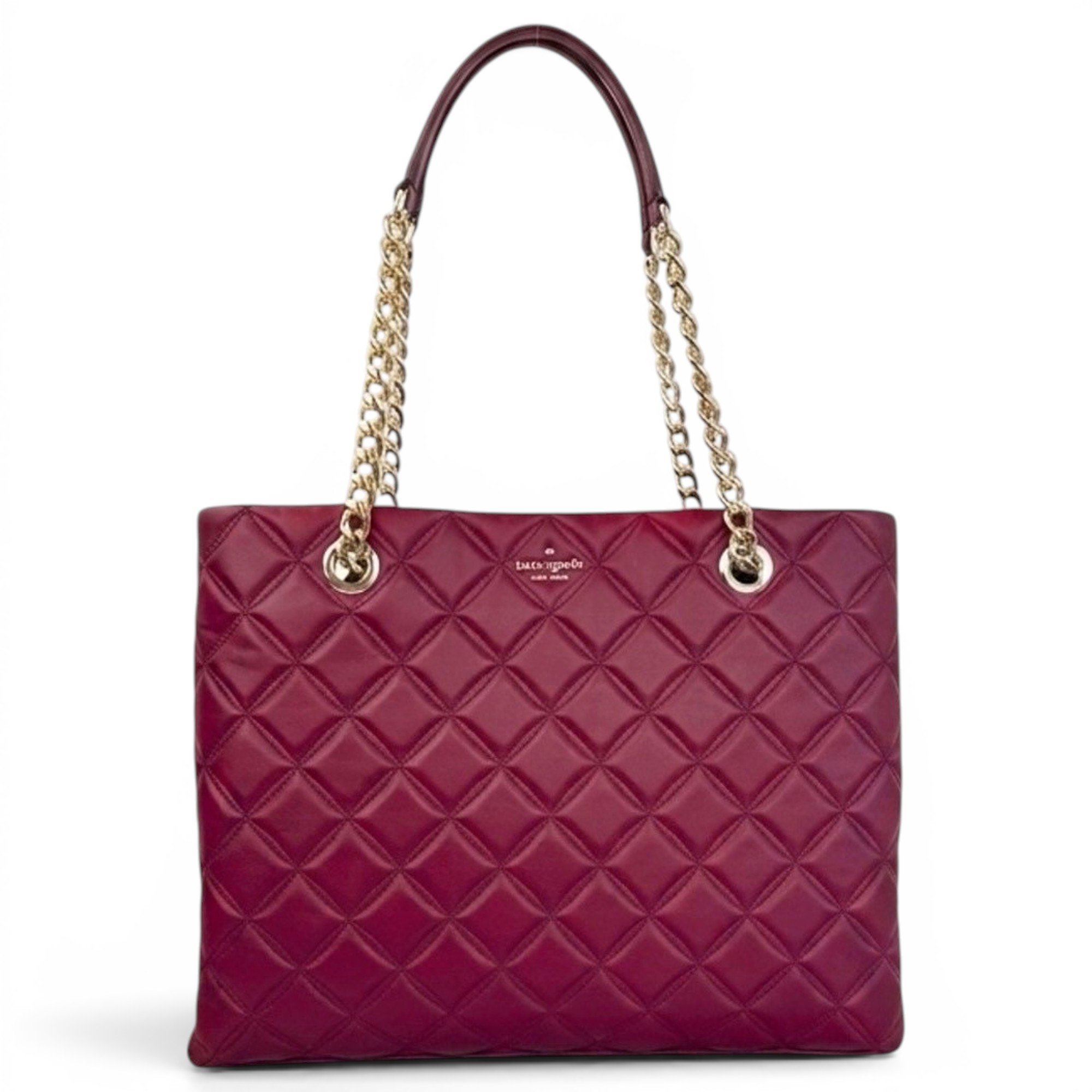 Leather tote