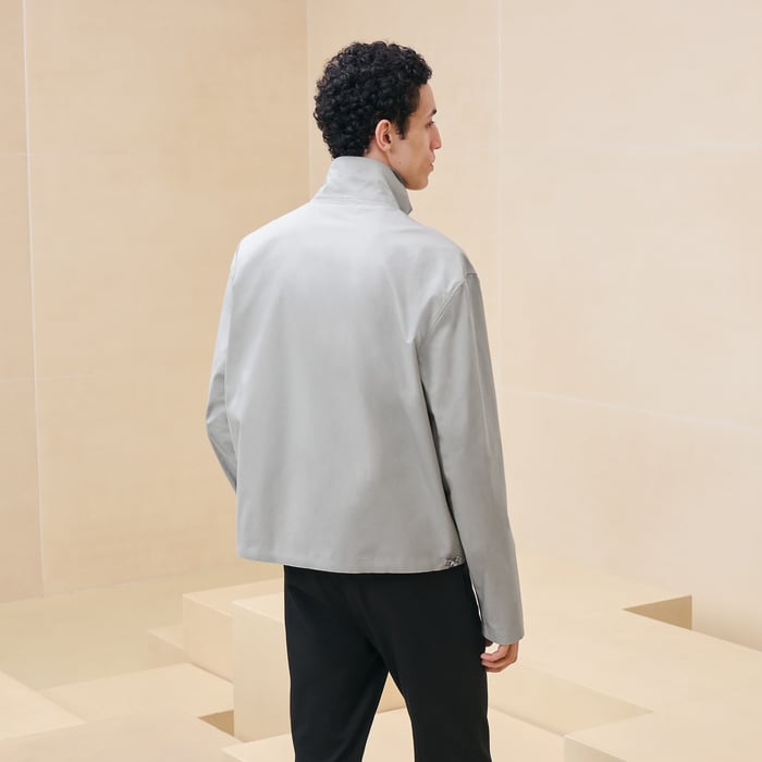 Silex "Poche a Cheval" Boxy Fit Jacket Shirt