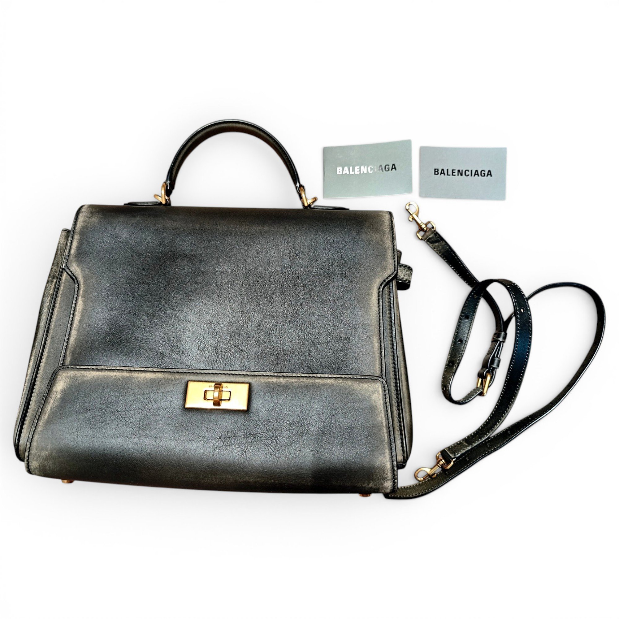 Balenciaga Le Dix leather handbag