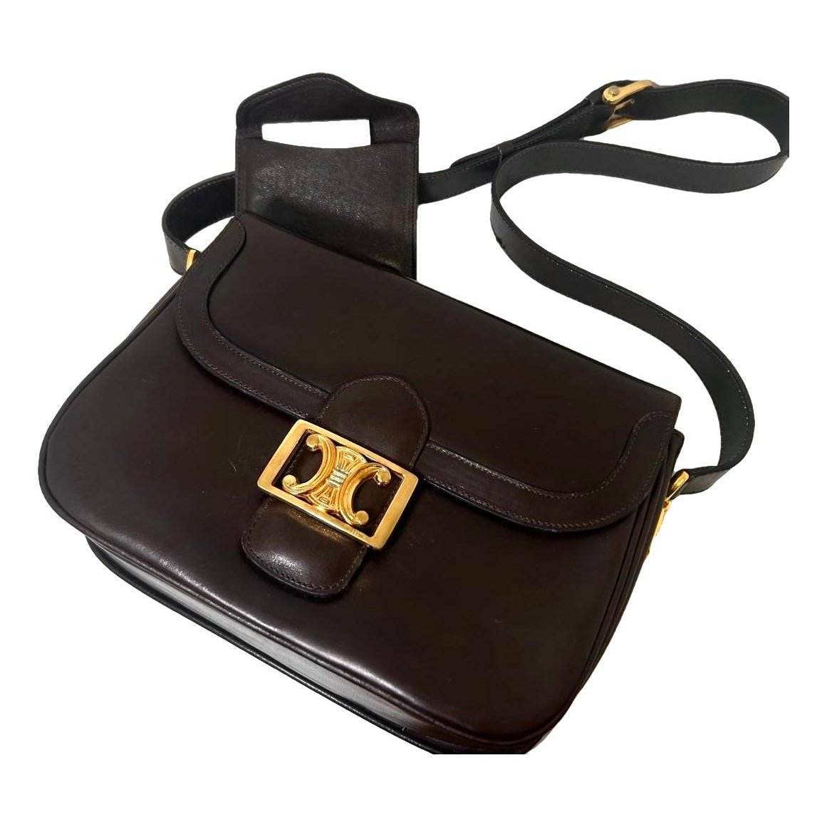 Leather handbag