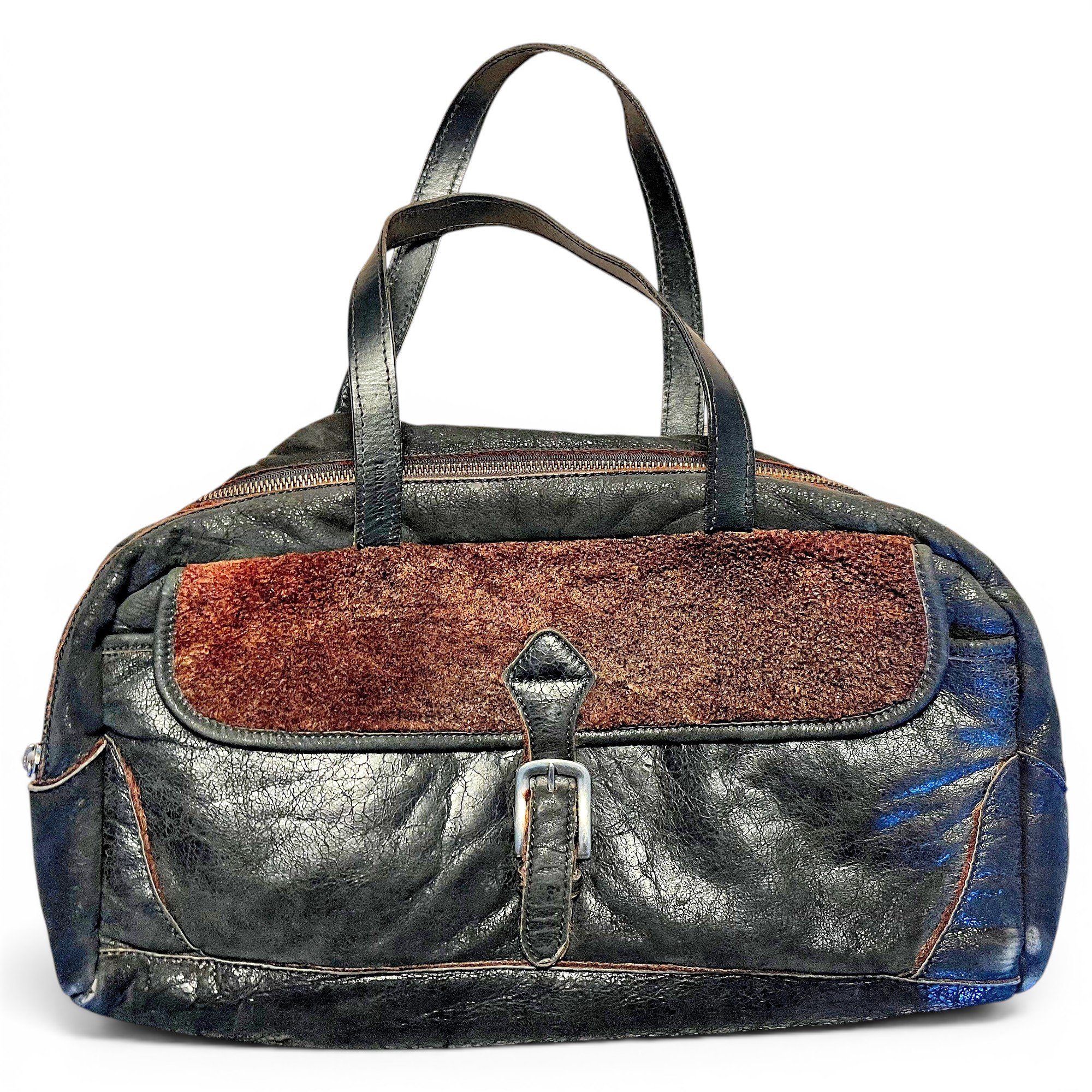 Leather handbag
