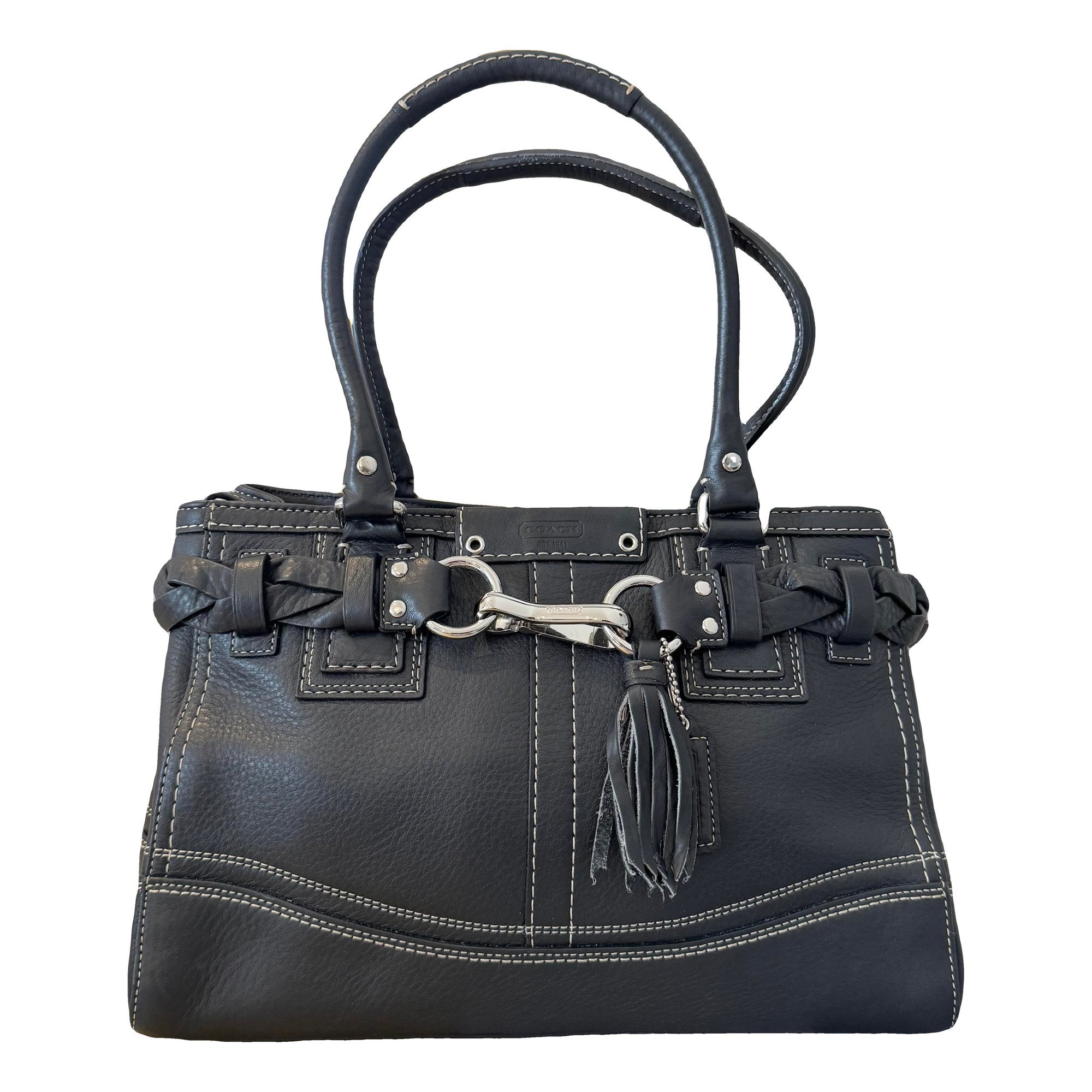 Cassie leather tote