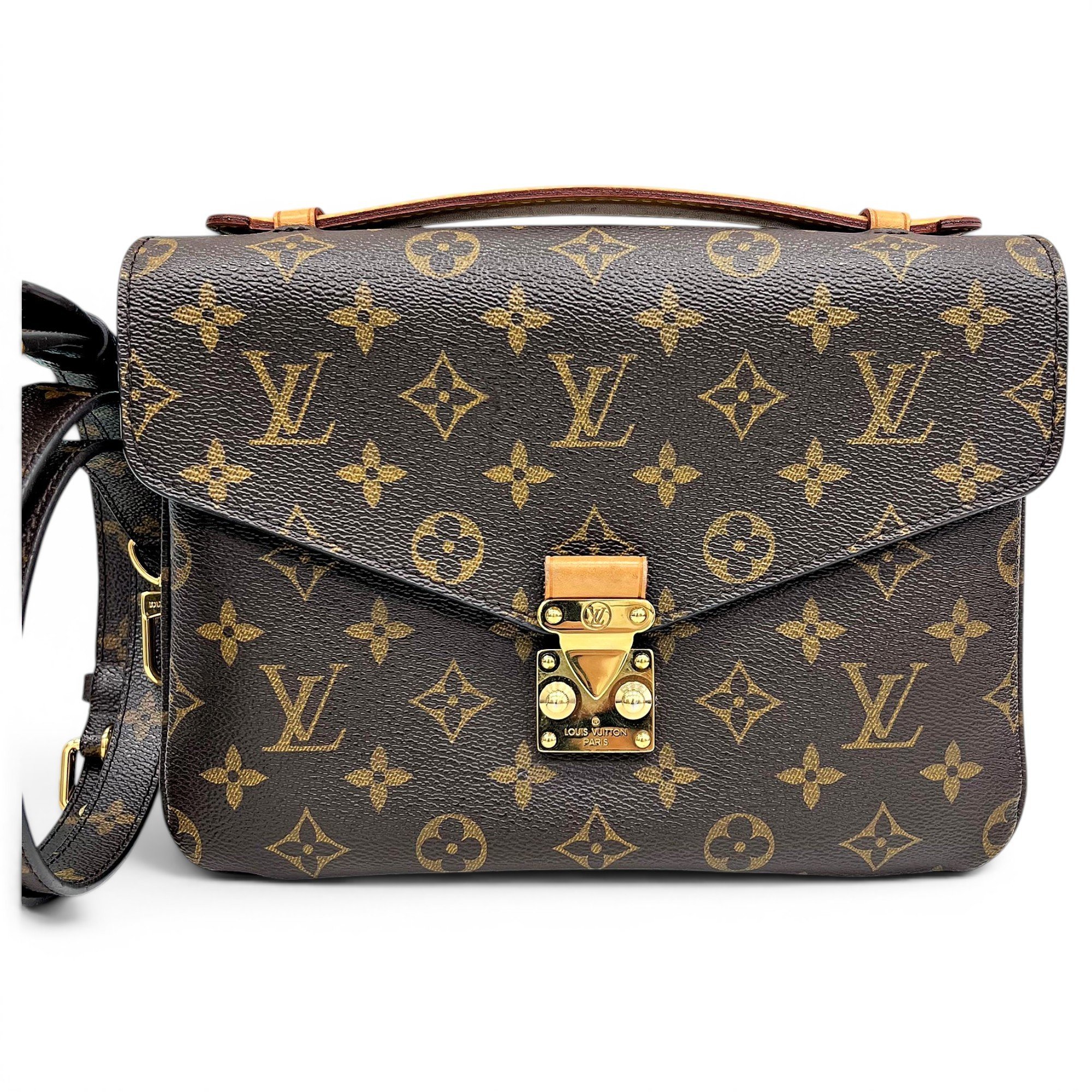 Metis leather crossbody bag