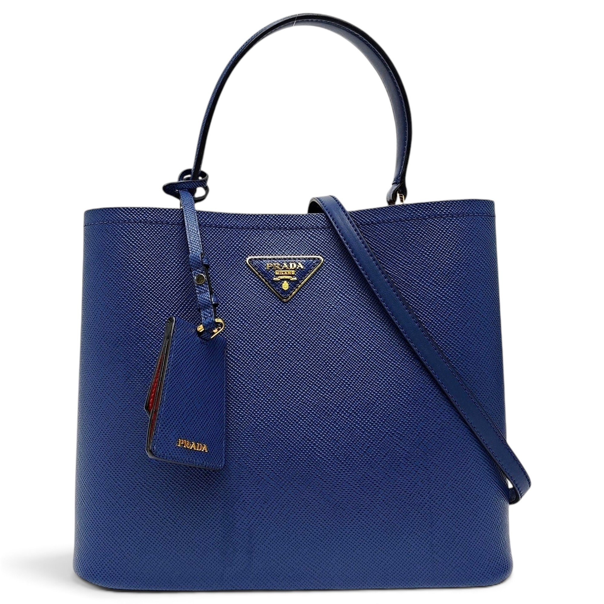 Panier leather handbag