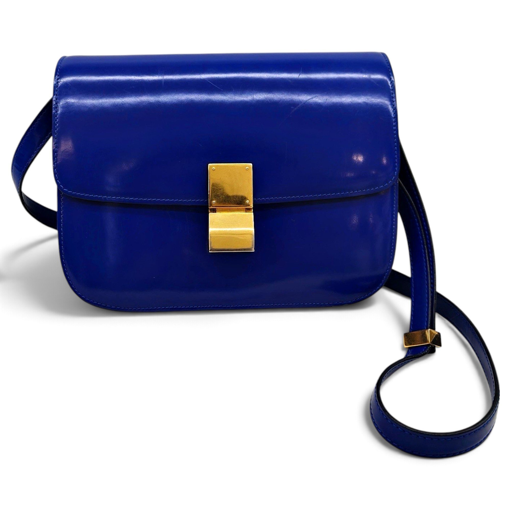 Classic leather handbag