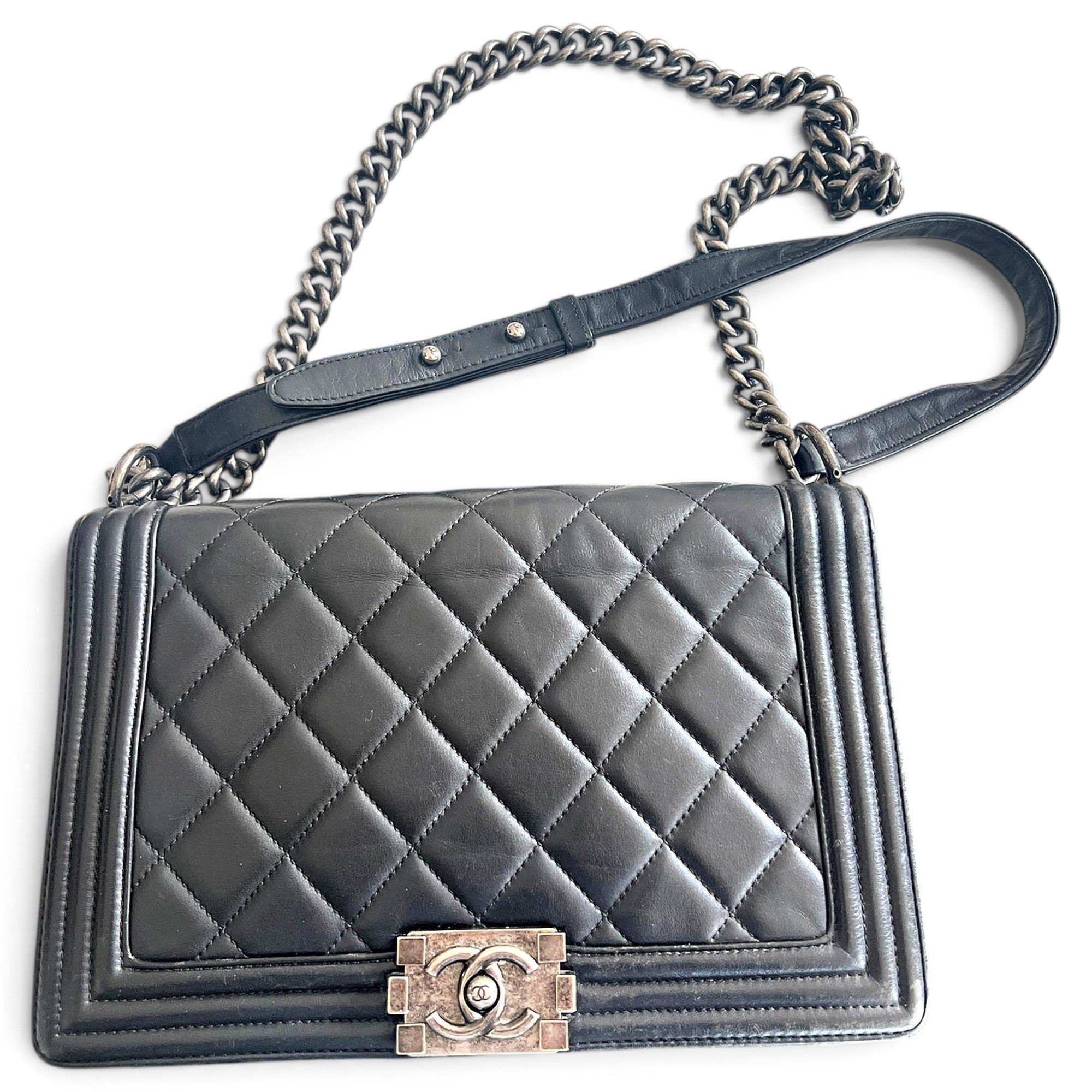 Boy leather handbag