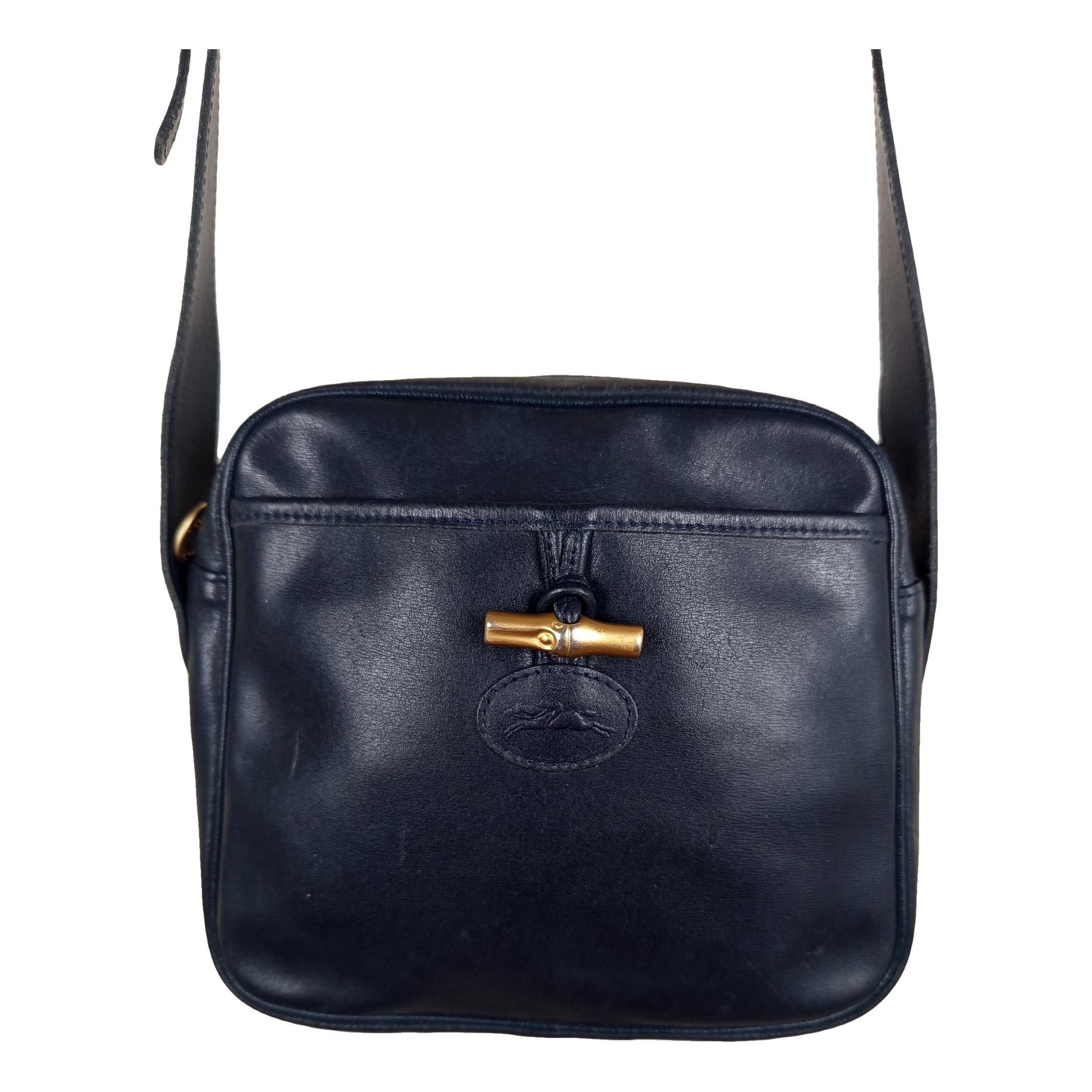 Roseau leather crossbody bag