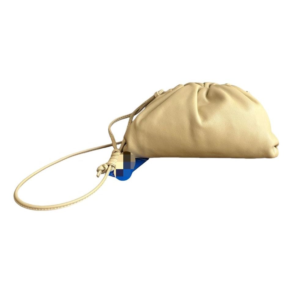 Pouch leather crossbody bag