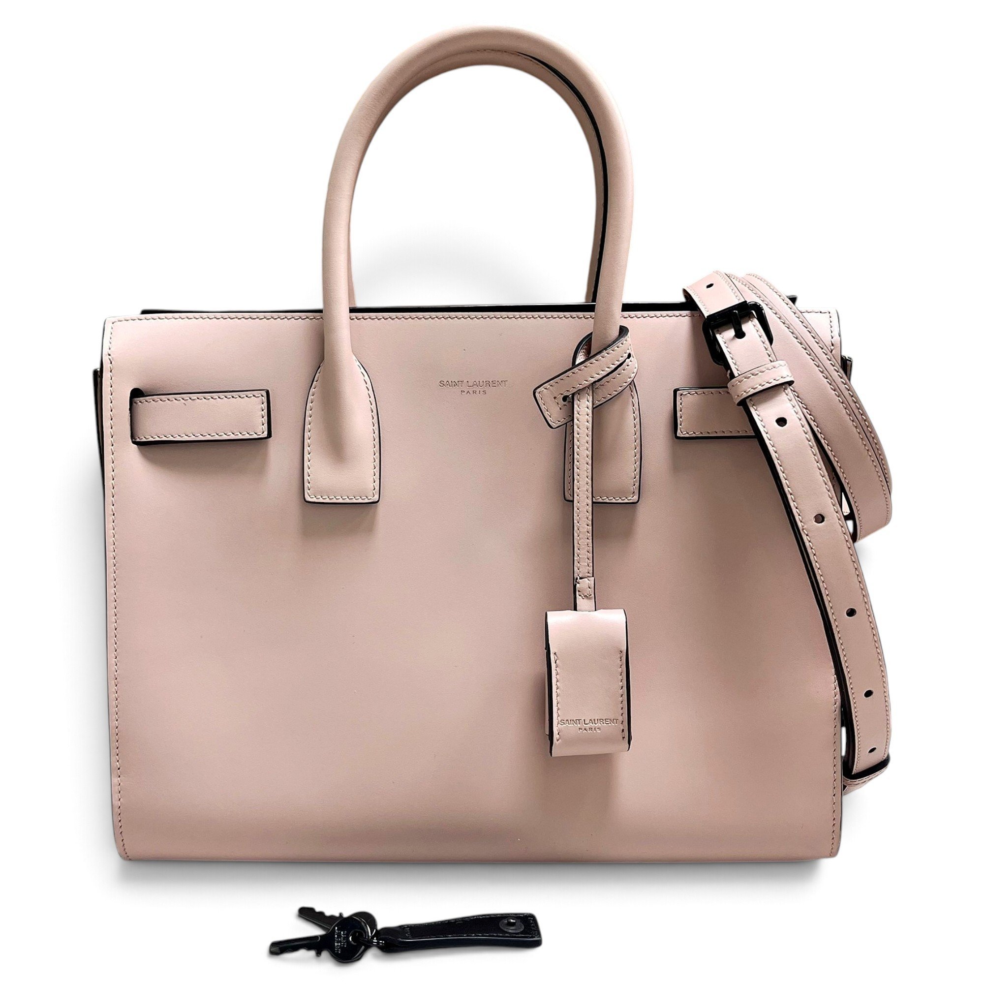 Saint Laurent Sac de Jour leather handbag