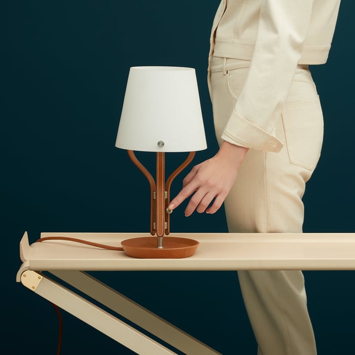 Étoupe Harnais Bedside Lamp