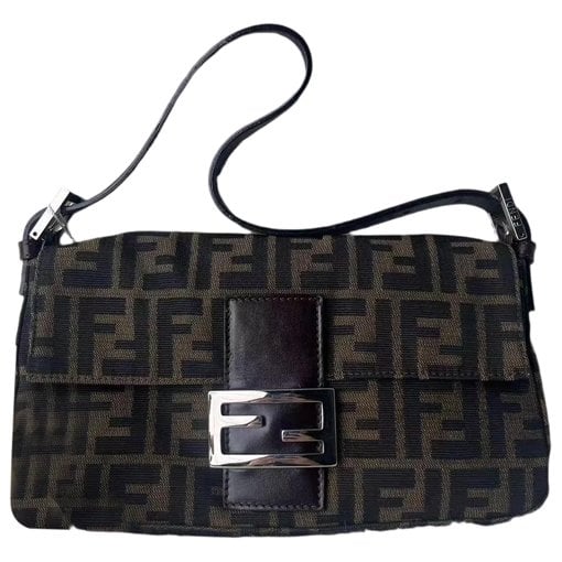 Baguette leather handbag