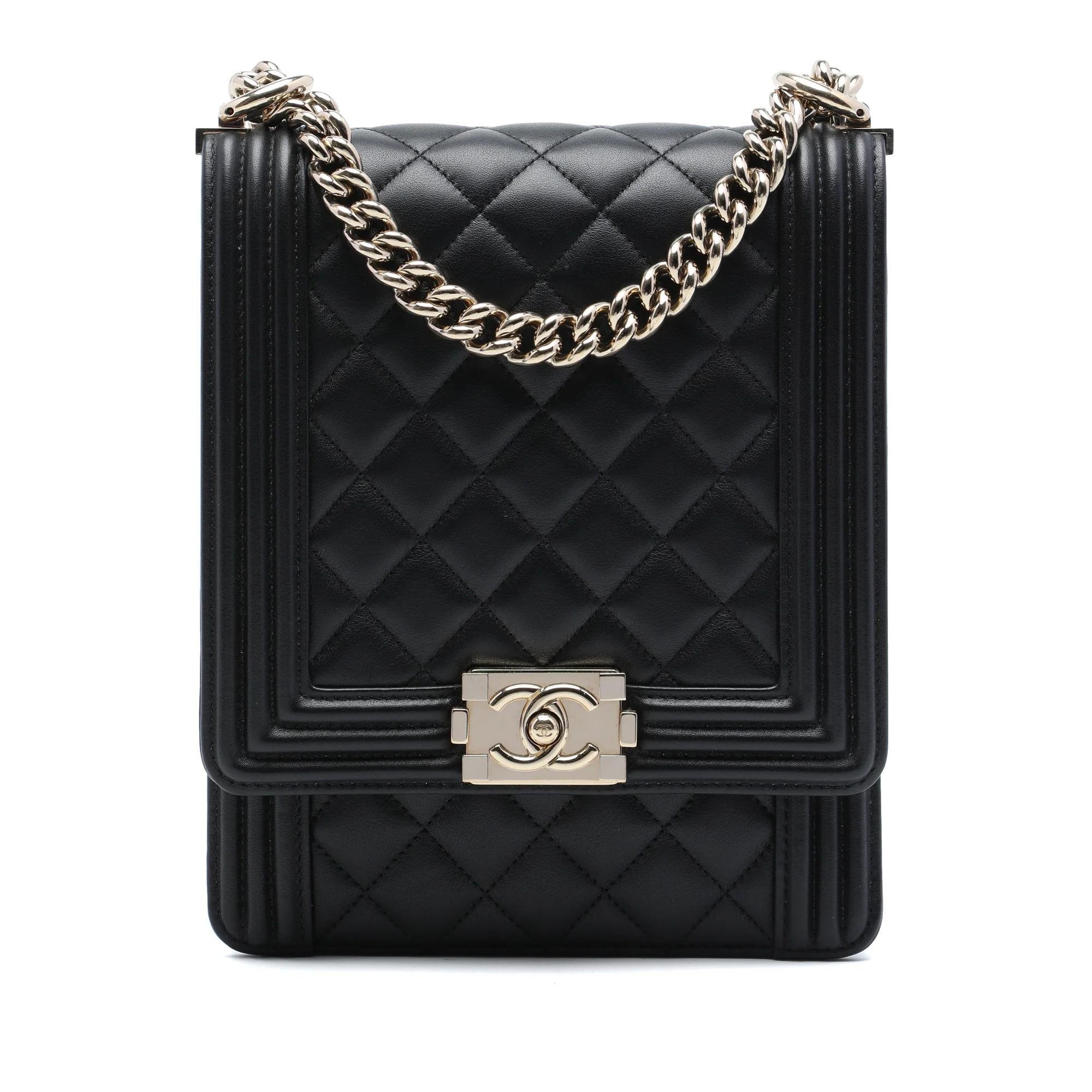 Boy leather crossbody bag