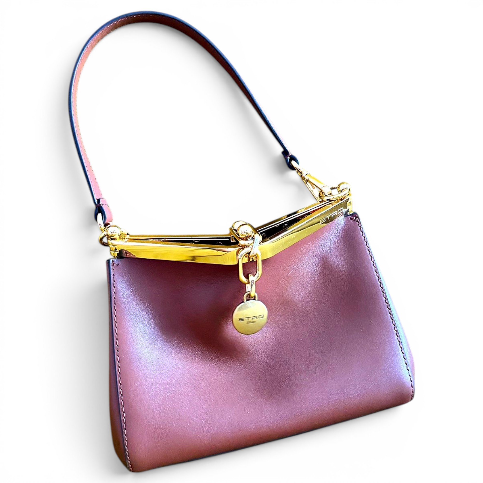 Vela leather handbag