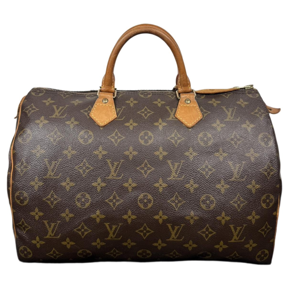Louis Vuitton Speedy leather handbag