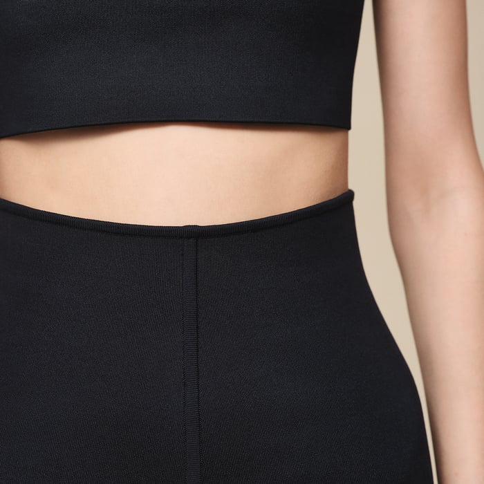 Bleu Noir Silk Shorts