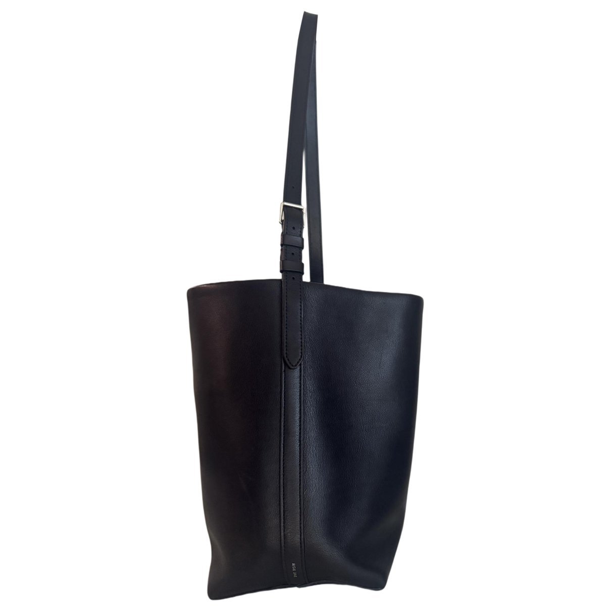 The Row Park N/S leather tote