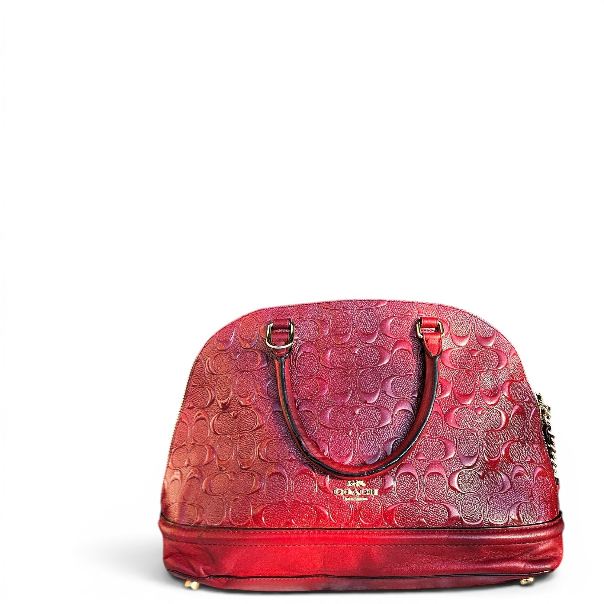 Leather satchel