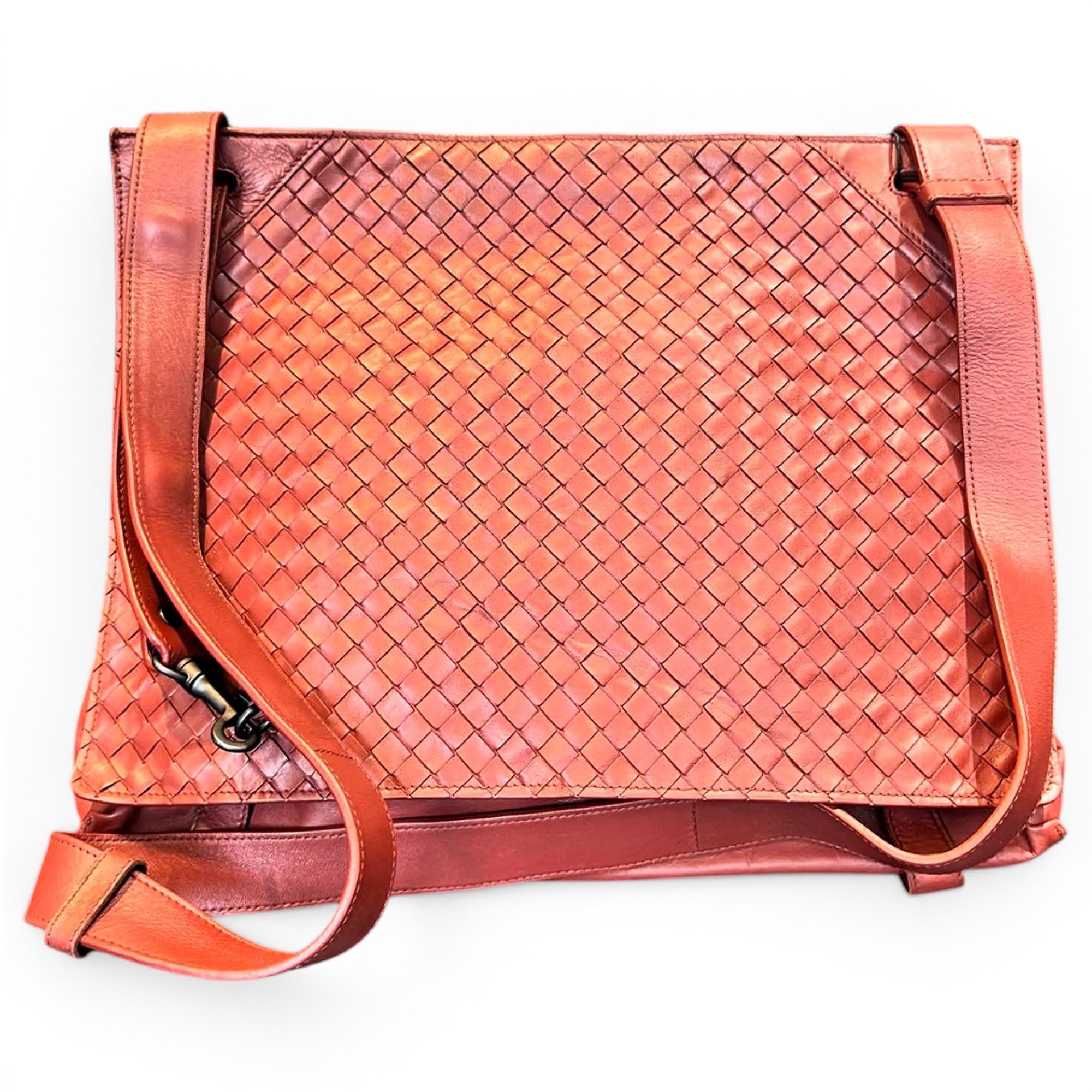 Leather handbag