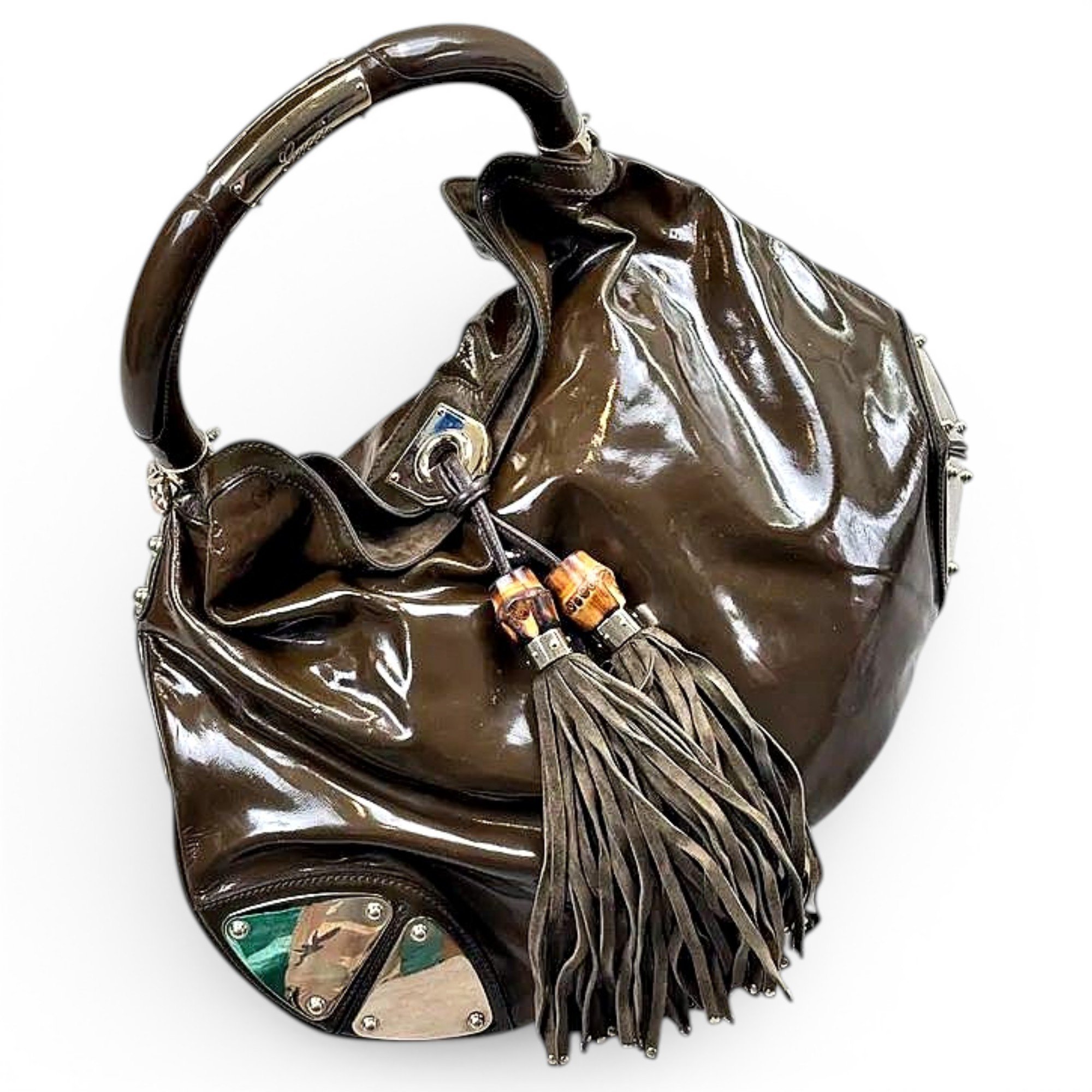 Leather crossbody bag