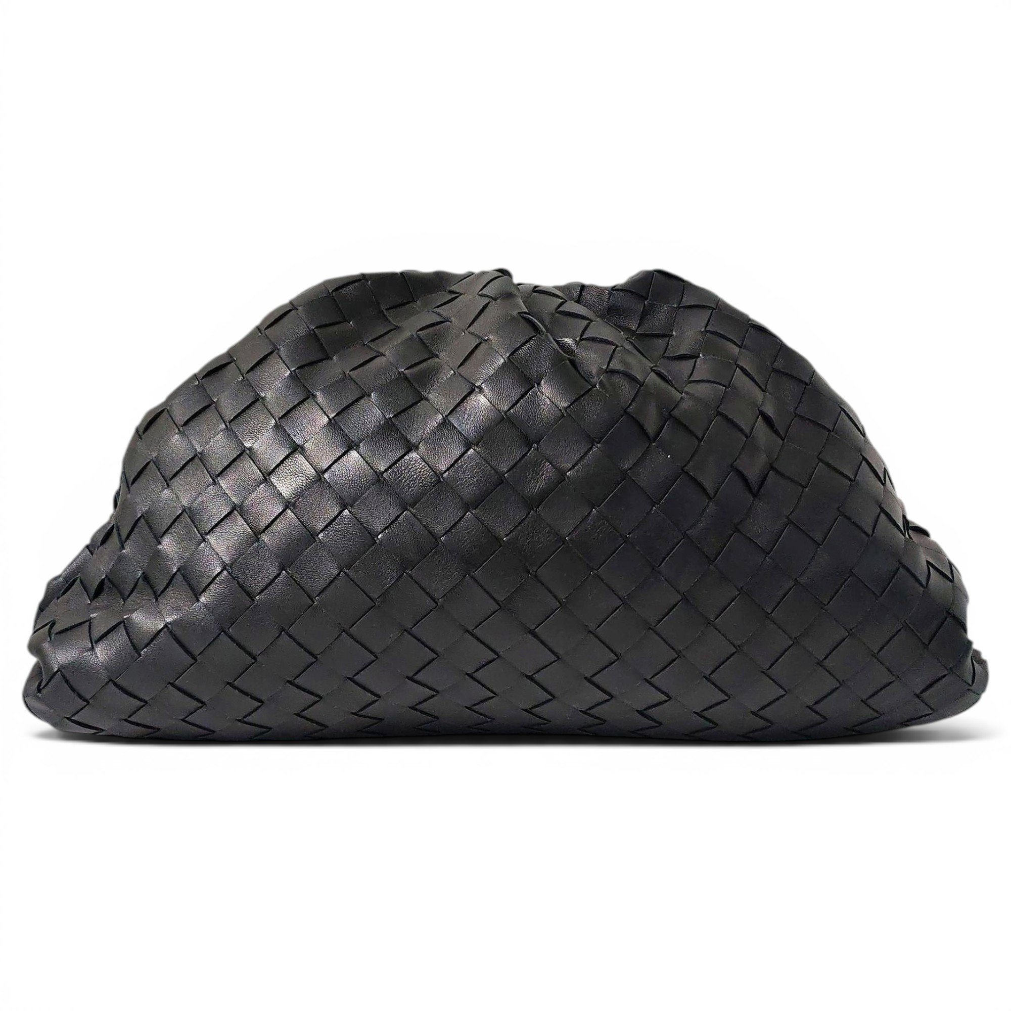Pouch leather handbag