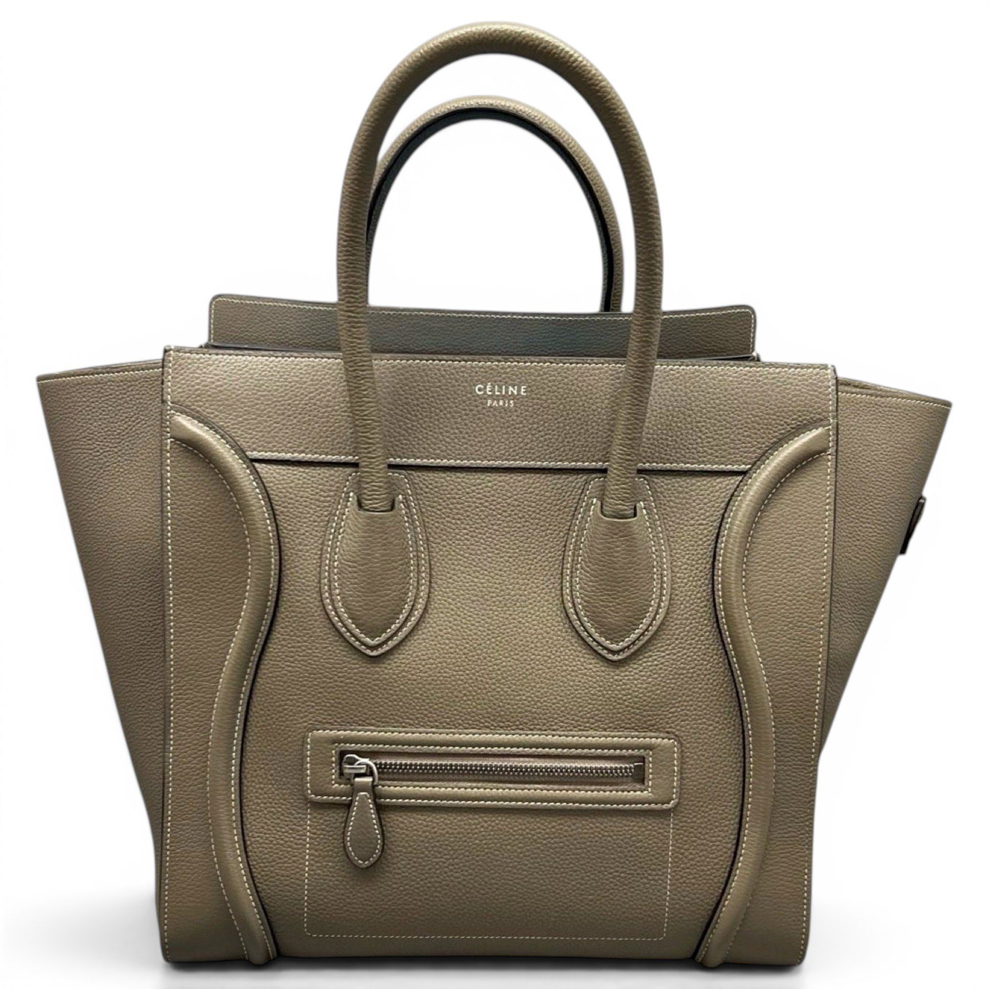 Luggage leather handbag