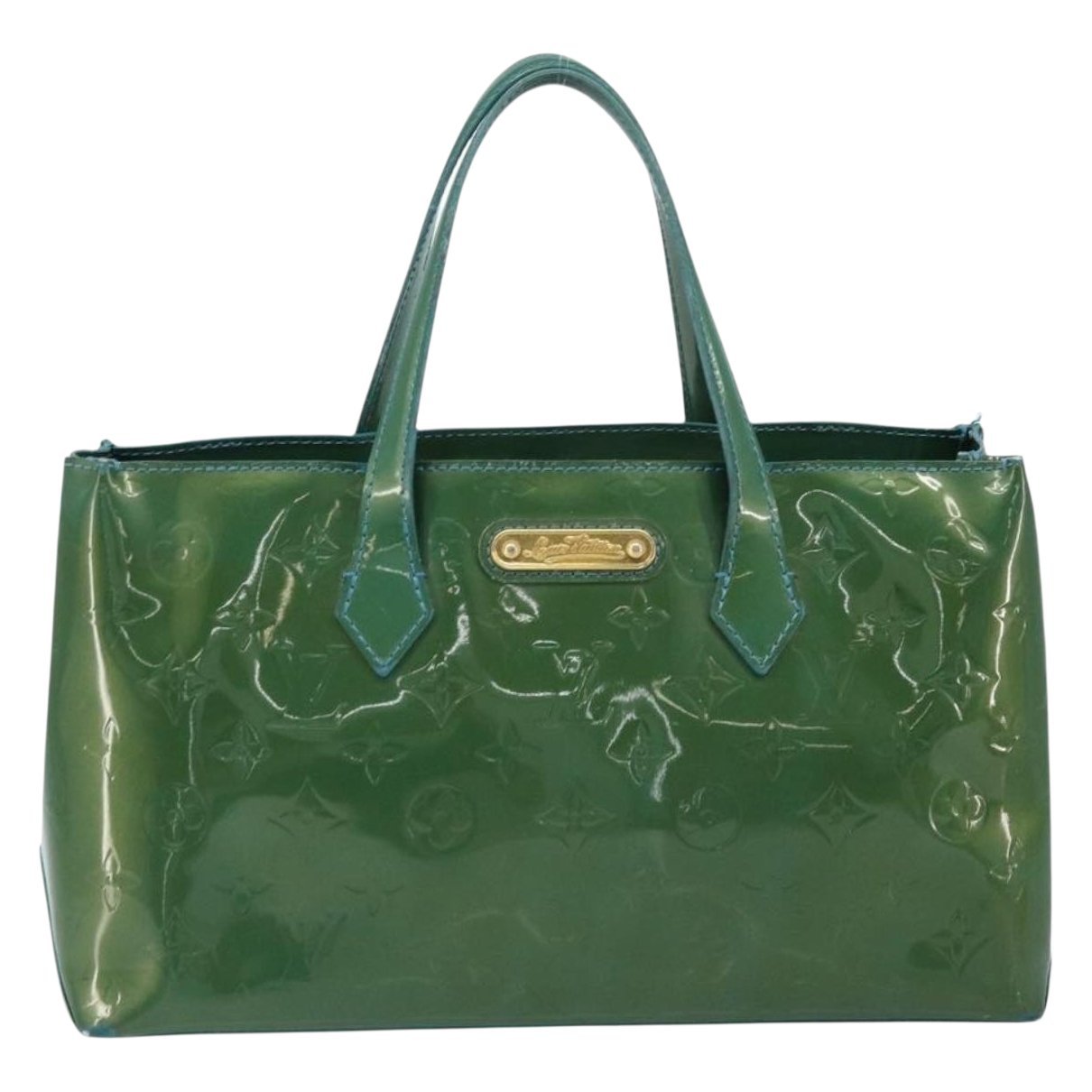 Wilshire patent leather handbag