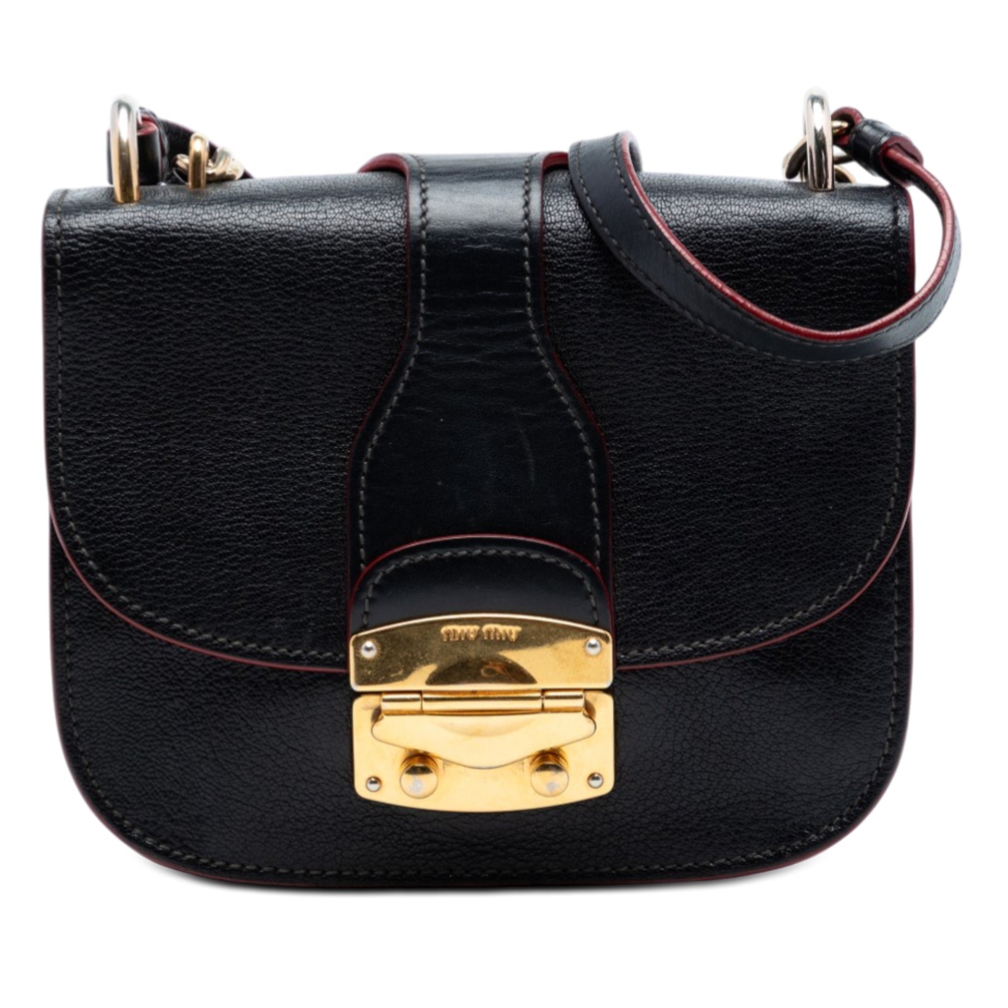 Leather satchel
