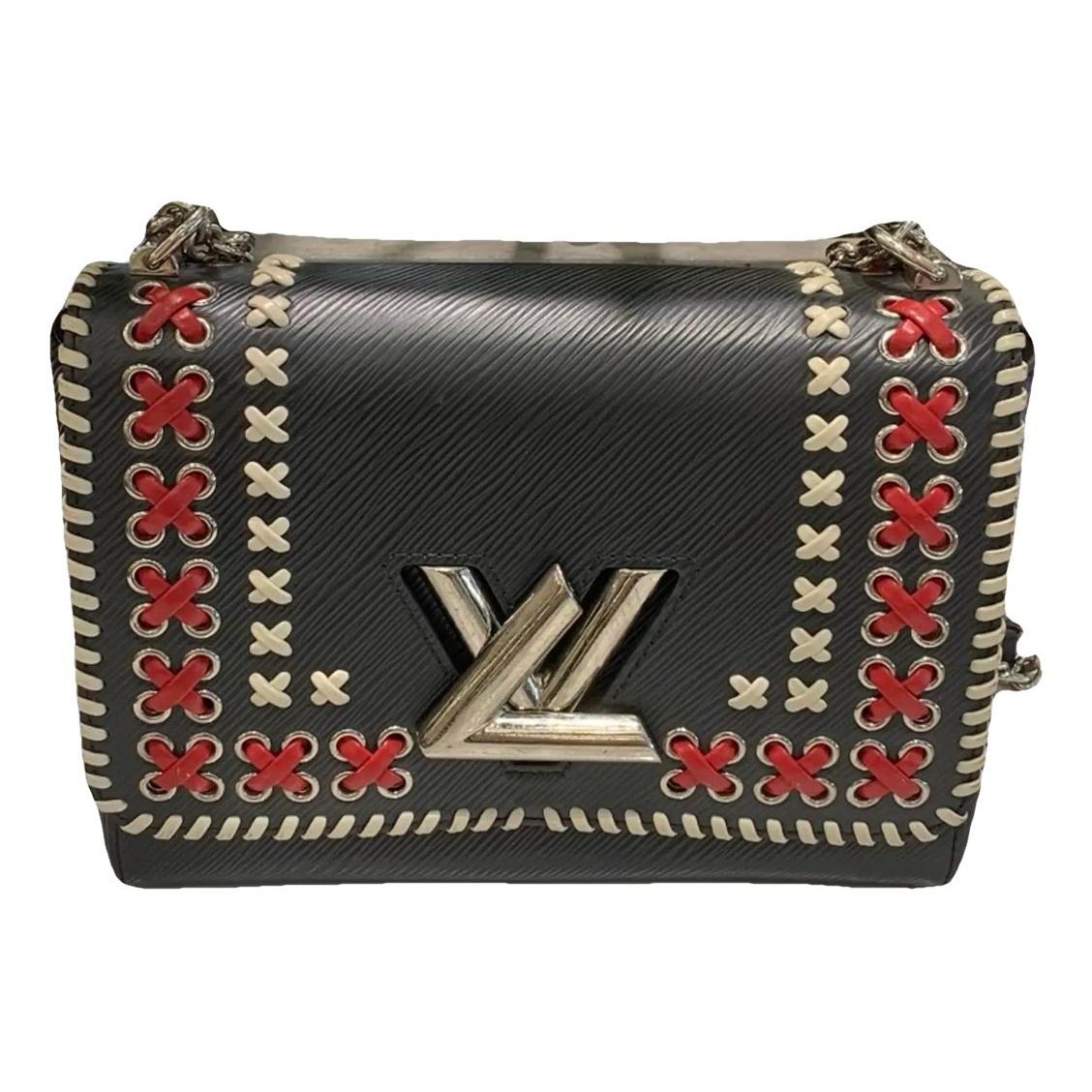 Twist leather crossbody bag