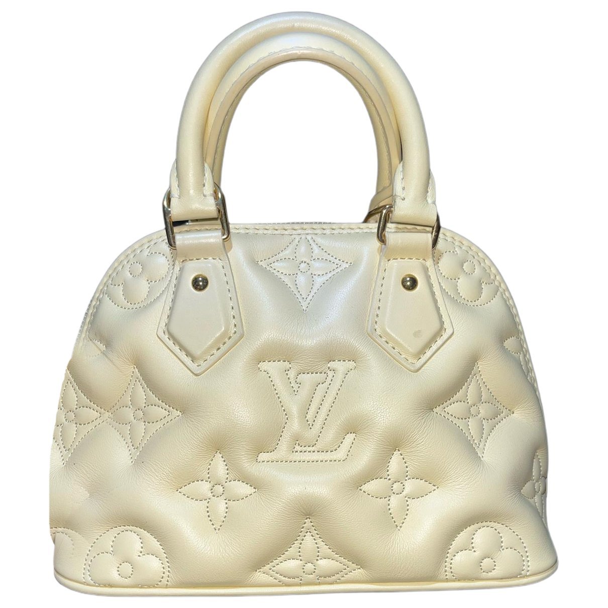 Louis Vuitton Alma BB leather handbag