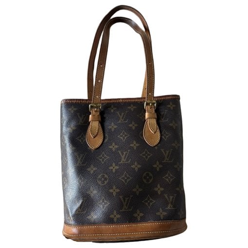 Bucket leather bag