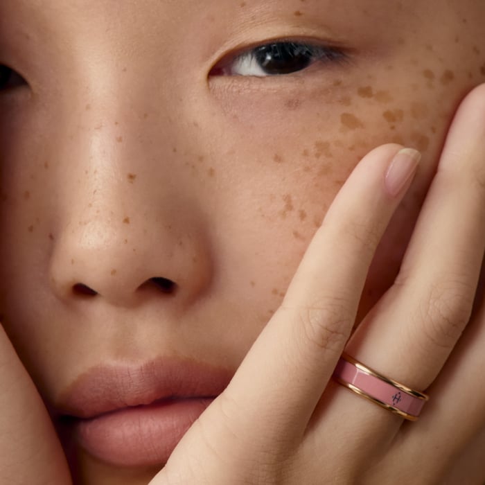 Rose Beauté Uni Ring, Small Model