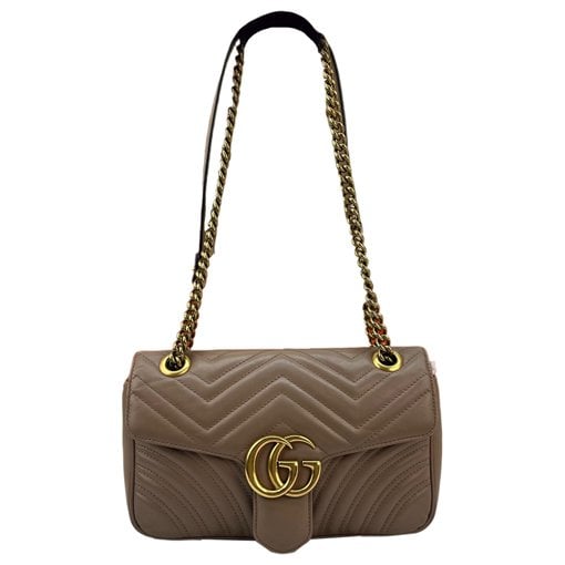 GG Marmont Flap leather handbag