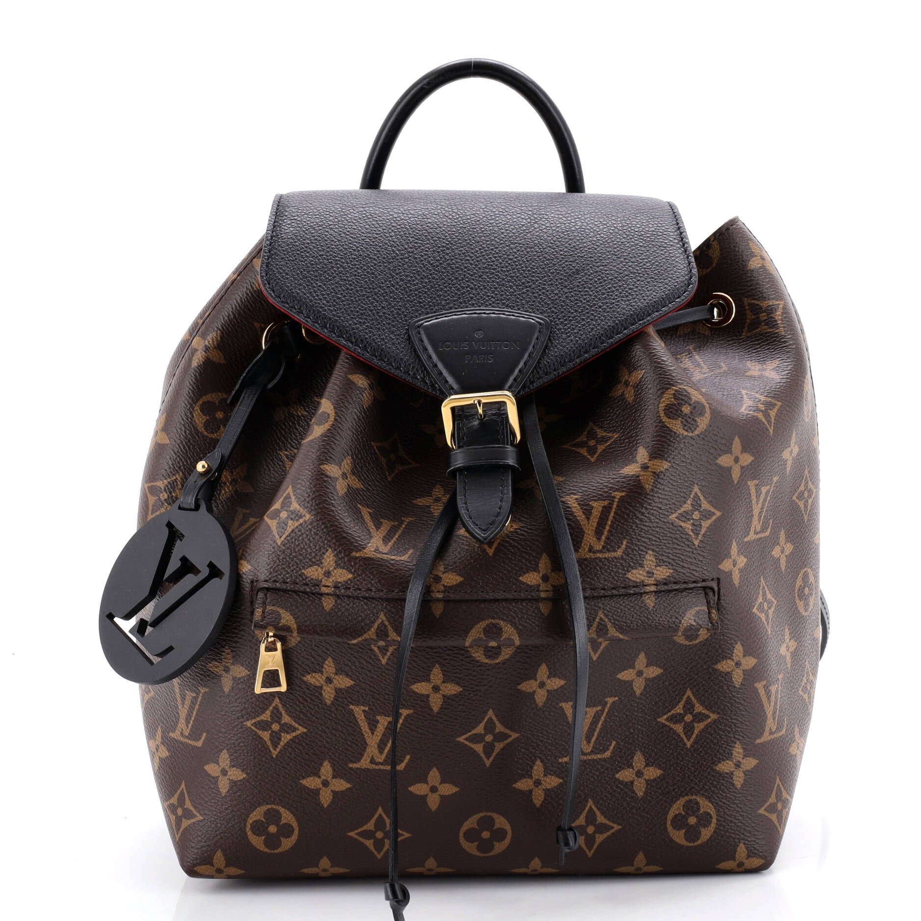 Louis Vuitton Montsouris NM Backpack Monogram Canvas with Leather PM