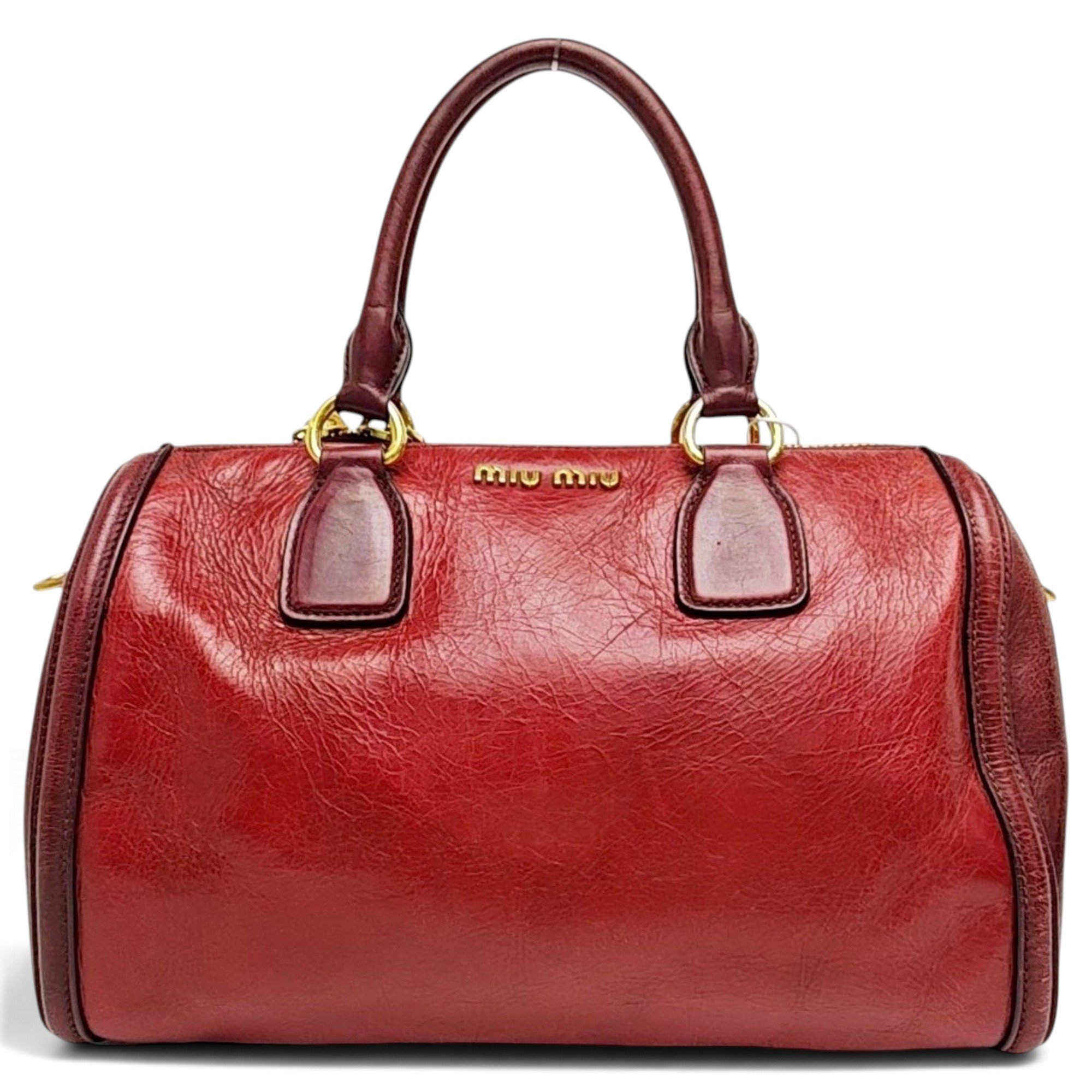 Leather handbag