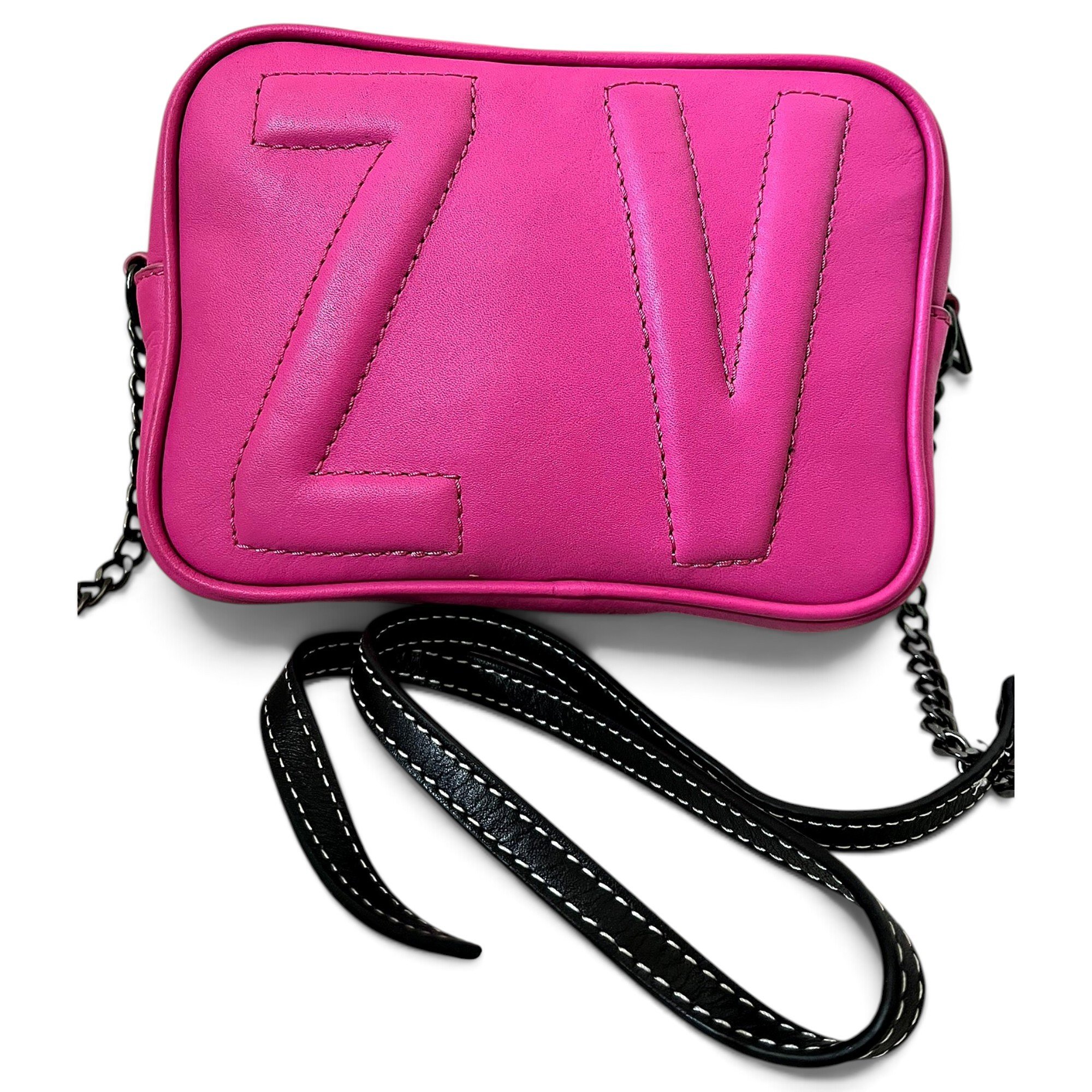 Rock leather crossbody bag