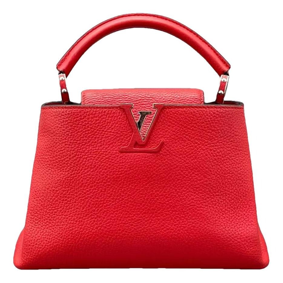 Capucines leather handbag